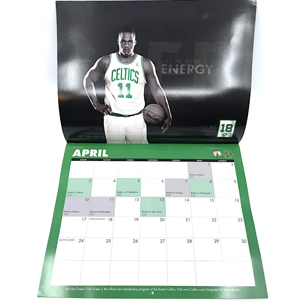Boston Celtics 2011 Team Calendar *NEW*